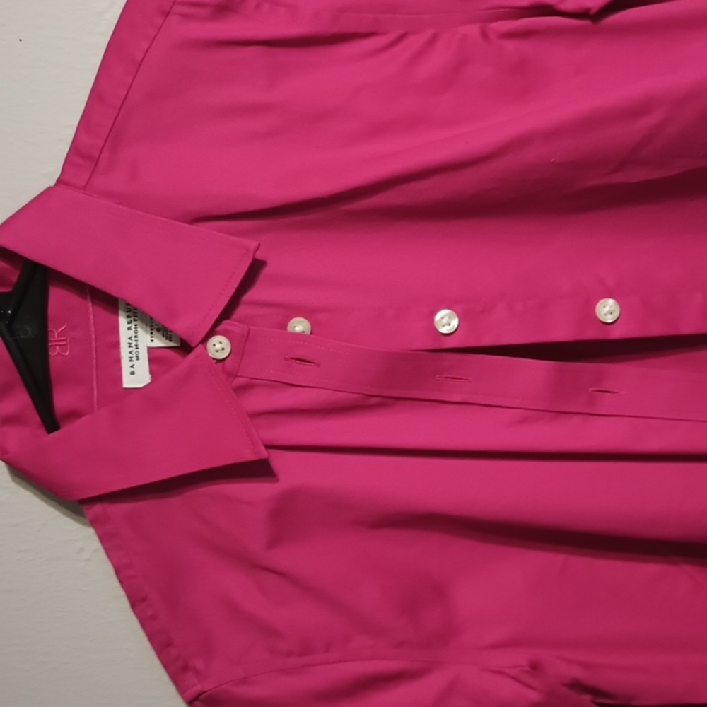 Pink dress shirt